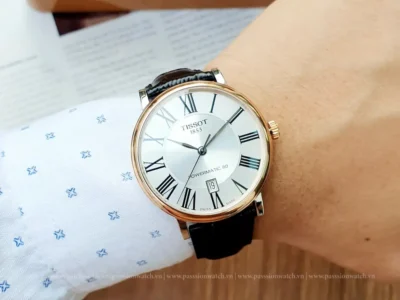 dong ho tissot carson premium powermatic 80 t122 407 22 033 00 1 | Passion Watch