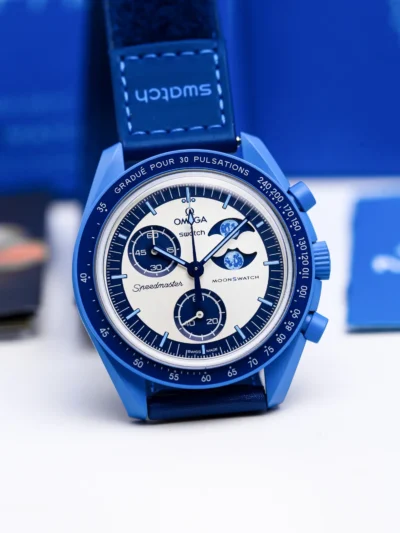 Omega x Swatch Mission To The Super Blue Moonphase SO33N700 - Chính Hãng Giá Tốt - Passion Watch
