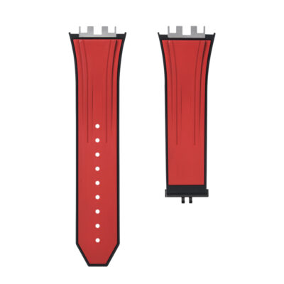 Dây Cao Su Cho Hublot Bigbang Spirit 642 (42mm) Red/Black