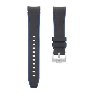 Dây Cao Su Cho Omega Seamaster Diver 300M 2018 (42mm) Black/Blue