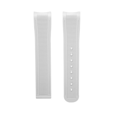 Dây Cao Su Cho Omega Seamaster Aqua Terra 150M 2016 (41.5mm) White