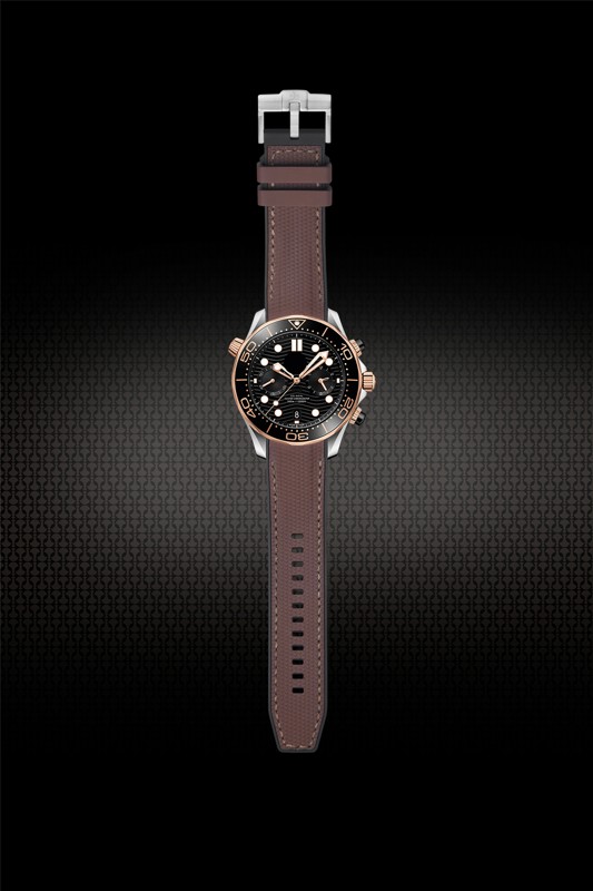 day-cao-su-cho-omega-seamaster-300m-chronograph-44mm-brown-3 day cao su cho omega seamaster 300m chronograph 44mm brown 3 | Passion Watch