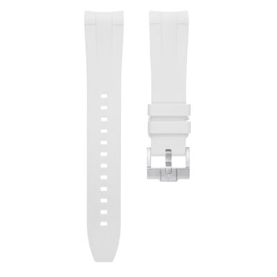 Dây Cao Su Cho Omega Seamaster Planet Ocean 600M 2016 (43.5mm) Full White
