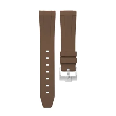 Dây Cao Su Cho Omega Speedmaster Moonwatch Chronograph (42mm) Brown