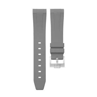 Dây Cao Su Cho Omega Speedmaster Moonwatch Chronograph (42mm) Grey
