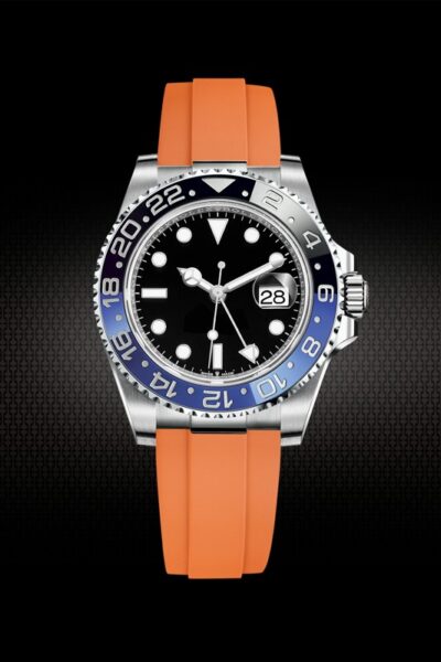 day cao su cho rolex gmt master ii 126710 custom design orange 3 day cao su cho rolex gmt master ii 126710 custom design orange 3 | Passion Watch