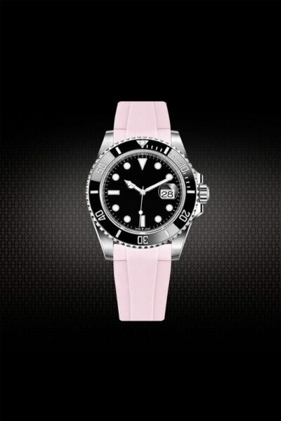 day cao su cho rolex submariner 126610 124060 126613 pink 3 | Passion Watch