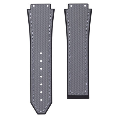 Dây cao su cho Hublot Classic Fusion (42/45mm) Grid Grey