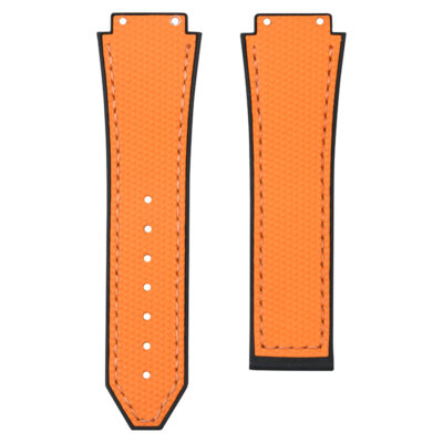 Dây cao su cho Hublot Classic Fusion (42/45mm) Grid Orange