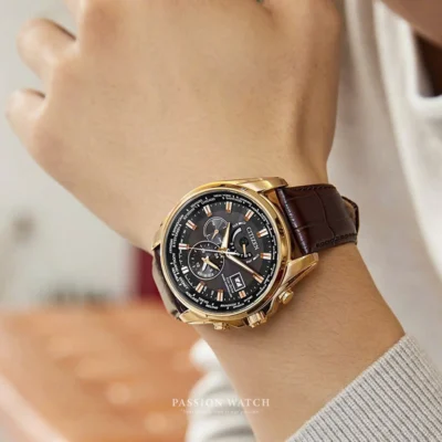 citizen eco drive at9123 13e 16 Đồng hồ Citizen Eco-Drive AT9123-13E trên cổ tay – Lịch lãm, đẳng cấp, phù hợp với phong cách quý ông hiện đại