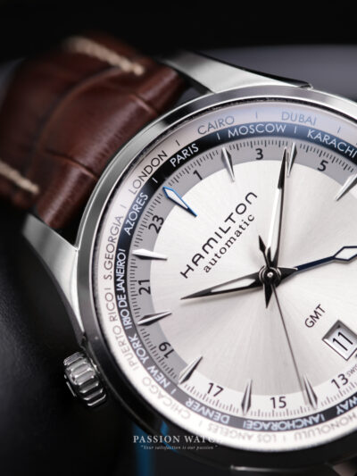 hamilton jazzmaster gmt h32605551 like new 3 hamilton jazzmaster gmt h32605551 like new 3 | Passion Watch