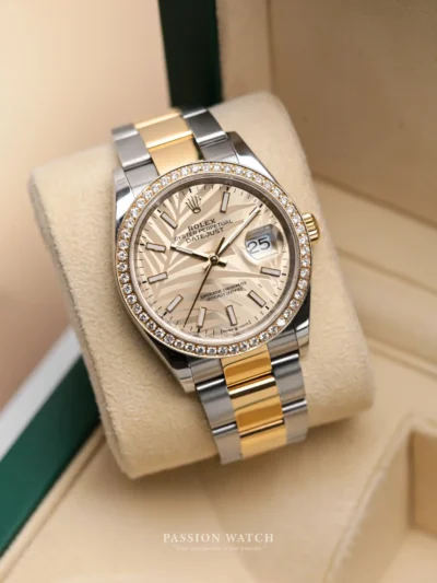 rolex datejust 36 126283 mat so la co vang vanh kim cuong custom 5 rolex datejust 36 126283 mat so la co vang vanh kim cuong custom 5 | Passion Watch