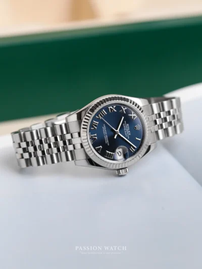 rolex lady datejust 31 178274 mat so xanh duong coc so la ma 2 rolex lady datejust 31 178274 mat so xanh duong coc so la ma 2 | Passion Watch