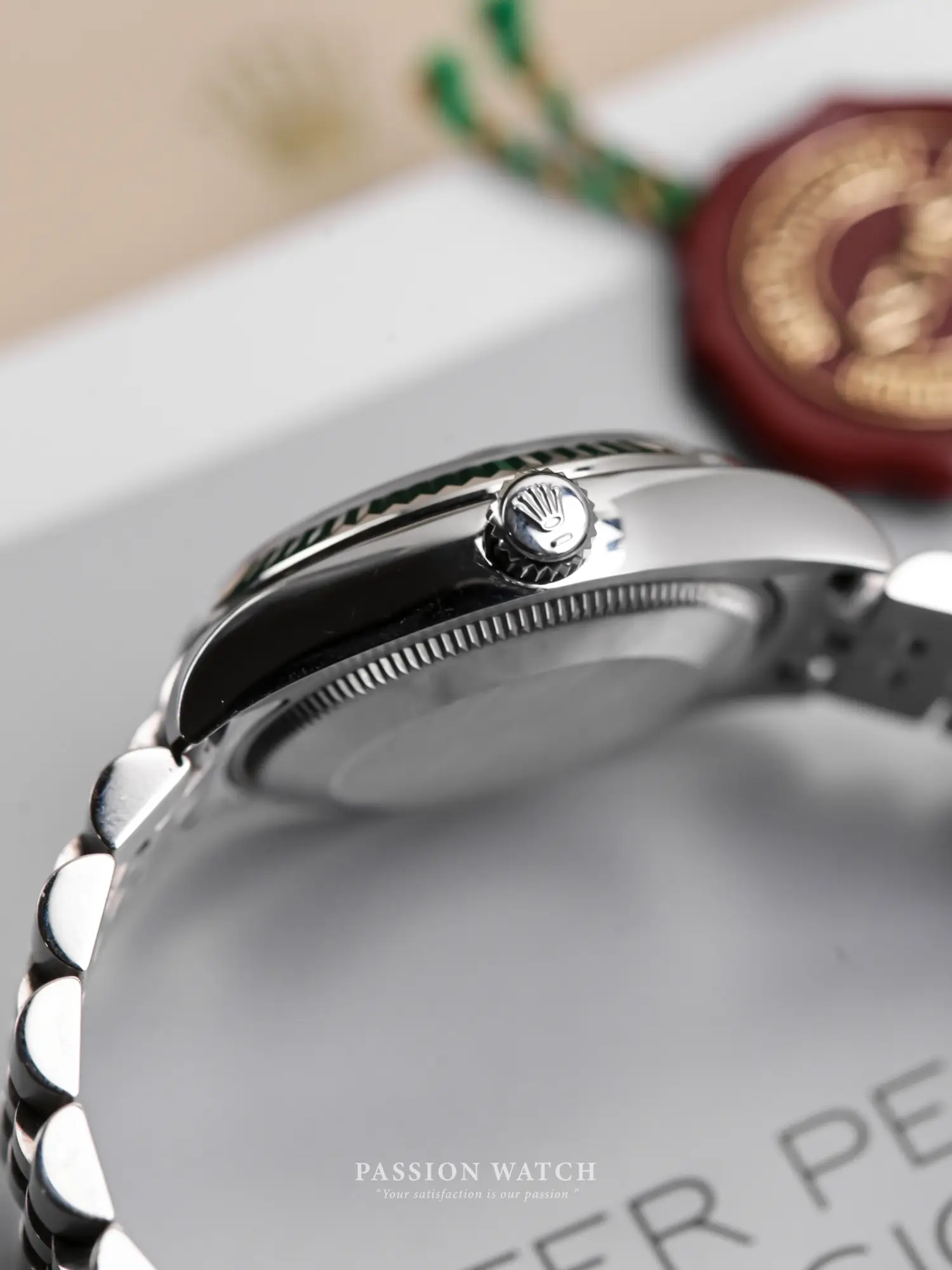 rolex-lady-datejust-31-178274-mat-so-xanh-duong-coc-so-la-ma-3 Núm chỉnh giờ đồng hồ Rolex Lady-Datejust 31 178274 Mặt Số Xanh Dương Cọc Số La Mã