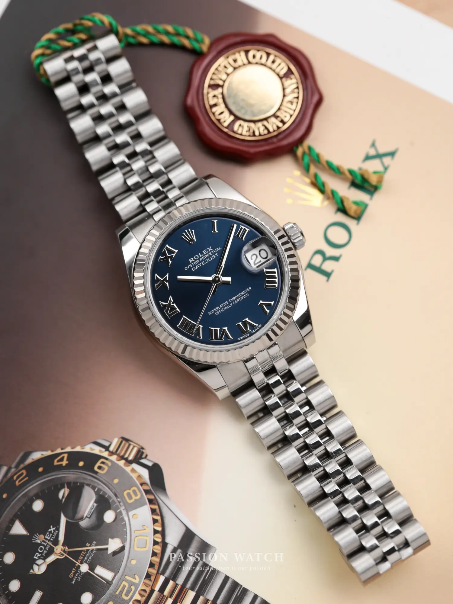 rolex lady datejust 31 178274 mat so xanh duong coc so la ma 4 rolex lady datejust 31 178274 mat so xanh duong coc so la ma 4 | Passion Watch
