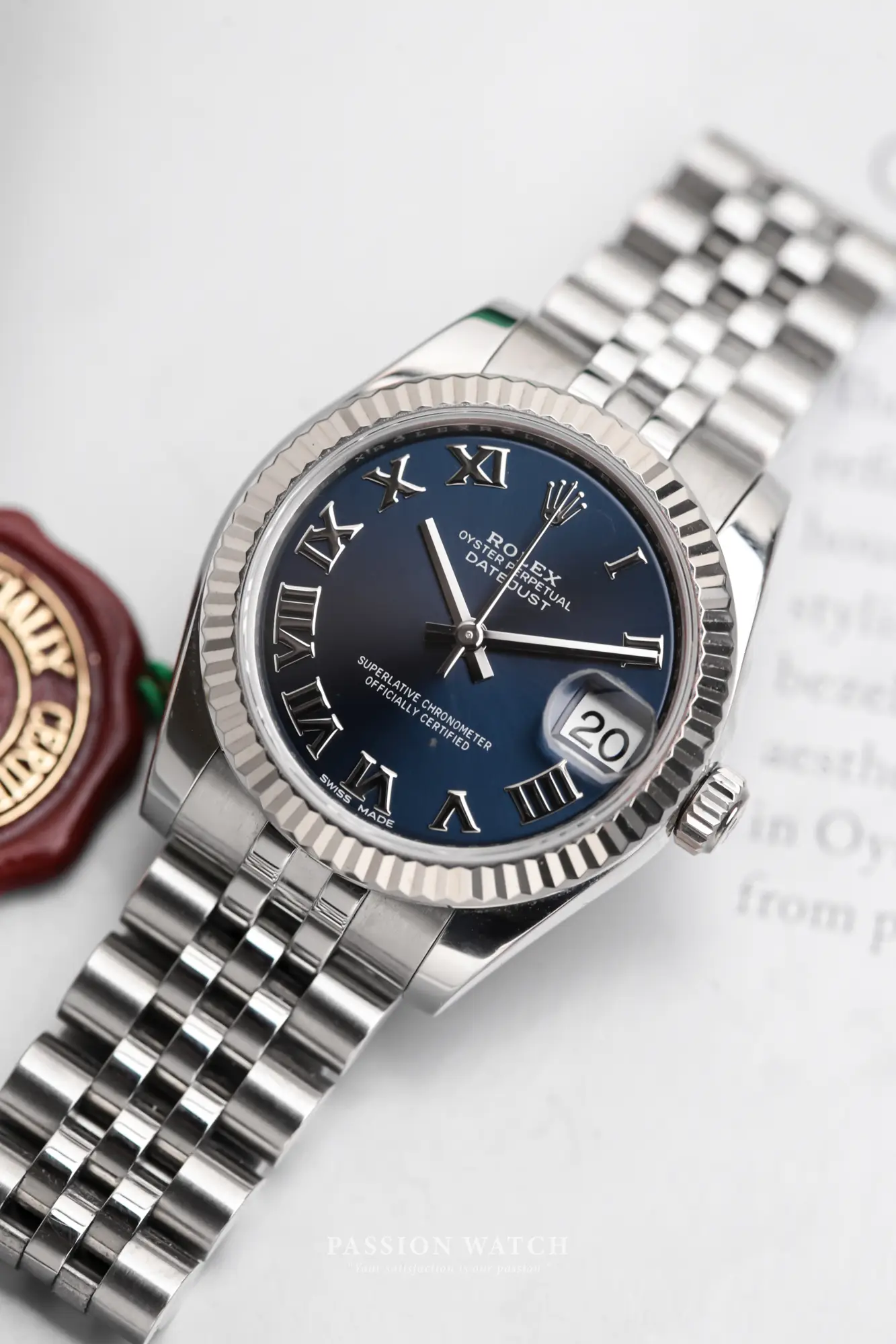 rolex lady datejust 31 178274 mat so xanh duong coc so la ma 9 rolex lady datejust 31 178274 mat so xanh duong coc so la ma 9 | Passion Watch