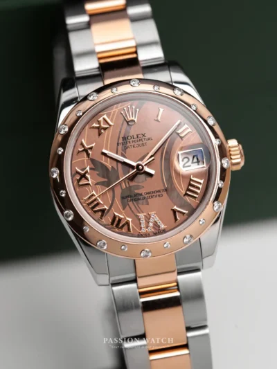 Rolex Lady-Datejust 31 178341 Mặt Số Nâu Goldust Dream Vành Đính Kim Cương | Passion Watch