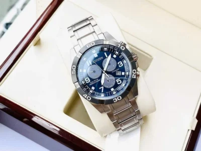 Đồng Hồ Nam Citizen Eco-Drive BL5558-58L mặt số màu xanh dương