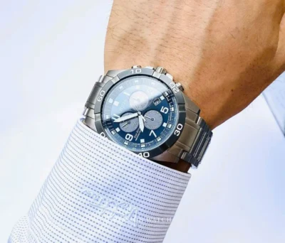 Đồng Hồ Nam Citizen Eco-Drive BL5558-58L size 43mm phù hợp mọi cổ tay