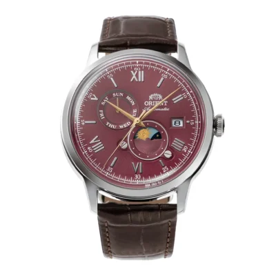 Orient Sun And Moon Bambino RA-AK0807R30B ( RA-AK0807R10B ) ( RA-AK0807R ) | Passion Watch