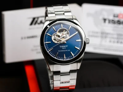 Tissot Gentleman Powermatic 80 Open Heart T127.407.11.041.01 | Passion Watch