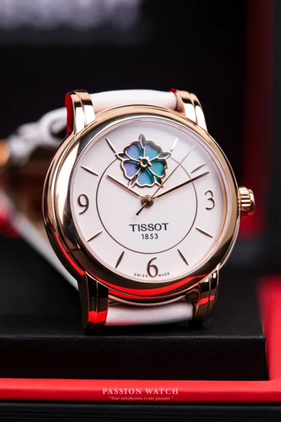tissot lady heart flower powermatic 80 t050 207 37 017 05 Tissot Lady Heart Flower Powermatic 80 T050.207.37.017.05
