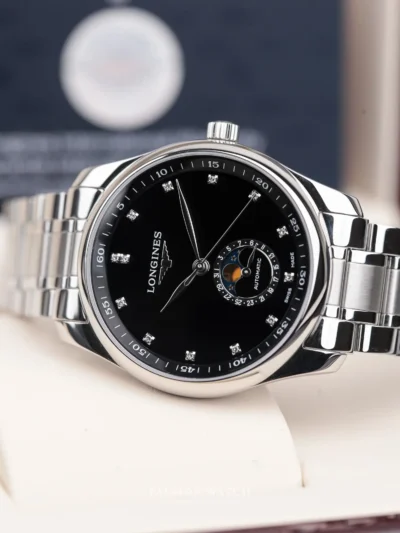 dong ho longines master collection moonphase l2 909 4 57 6 l29094576 5 | Passion Watch