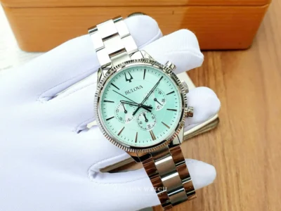 dong ho bulova chronograph aqua tiffany 96a323 2 | Passion Watch
