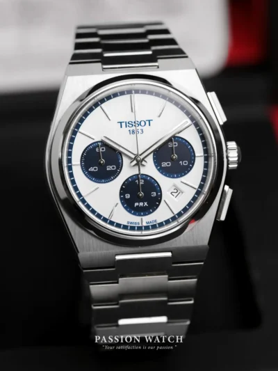 dong ho tissot prx chronograph t137 427 11 011 01 1 | Passion Watch