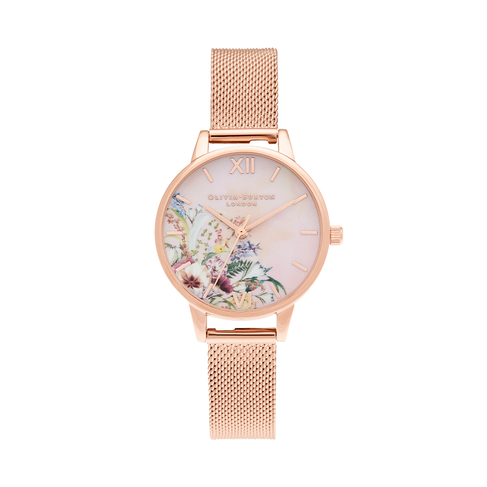 dong-ho-olivia-burton-ob16eg157 Đồng Hồ Nữ Olivia Burton OB16EG157 dây vỏ mạ vàng hồng, mặt số họa tiết- Passion Watch