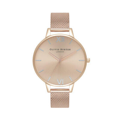 Đồng Hồ Nữ Olivia Burton OB16EN07 dây vỏ mạ vàng hồng, mặt số chải tia vàng hồng- Passion Watch
