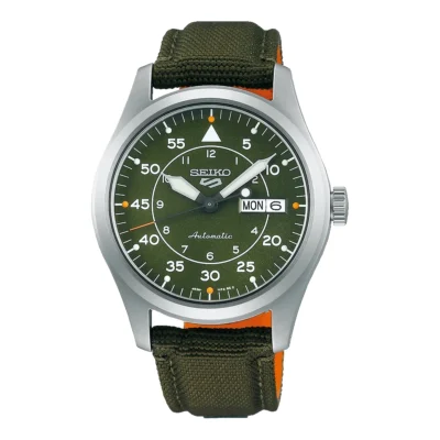 Đồng Hồ Seiko 5 Sports Field SRPH29K1 mặt số xanh lá - Passion Watch